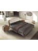Angel Cerdá Bett 7236 in Sand / Walnuss – (B)195 x (H)103 x (T)223 cm