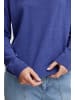 PULZ Jeans Strickpullover PZSARA ONeck Box Pullover - 50206085 in blau