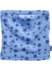 Playshoes Kinder Schal "Fleece-Schlauchschal Sterne" in Blau