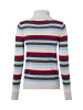 brookshire Pullover in hellgrau rot - 0002