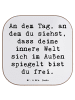 Mr. & Mrs. Panda Untersetzer Spruch Selbstreflexion Freiheit mit... in Weiß