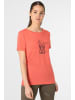 super.natural Merino T-Shirt in orange