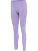 Hummel Hummel Leggings Hmlmt Multisport Damen Schnelltrocknend Nahtlosen in LAVENDER MELANGE