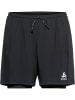 Odlo Short "2-In-1 Shorts Essential 5 Inch" in Schwarz