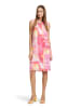 Betty Barclay Chiffonkleid ohne Arm in Rosé/Yellow