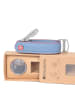 keycabins Schlüsselhalter Loop-leather S4 in sky blue - mauve