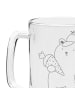 Mr. & Mrs. Panda Bierkrug Bär Schultüte ohne Spruch in Transparent