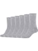 camano Socken 6 Paar silky feeling in hellgrau meliert