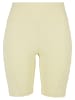 Urban Classics Urban Classics Damen Ladies High Waist Tech Mesh Cycle Shorts in softyellow