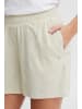 Oxmo Sweatshorts OXFrinka in Beige