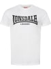 Lonsdale T-Shirt "Fulwood T-Shirt Normale Passform" in Weiß