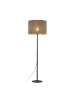 Licht-Erlebnisse Stehlampe Ø 50 x (H)165 cm in Schwarz Braun
