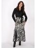 faina Damen Rock in Schwarz Weiss