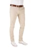 Yazubi Chinohose mit Gürtel Dustin in Beige