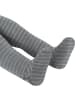 Normani Outdoor Sports Normani Outdoor Sports 2er Pack Baby Merino Hose mit Füßen in Grau gestreift
