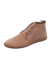 Esgano Damenschnürrstiefel kalt flach Da.-Sneaker in  Beige