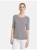 Gerry Weber T-Shirt 1/2 Arm in Navy/Offwhite Stripes