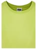 Urban Classics Urban Classics Damen Ladies Short Mesh Tee in frozenyellow