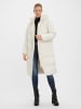 Vero Moda Lange Puffer Jacke Winter Mantel Stepp Parka VMERICAHOLLY in Creme