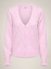 JDY Strickjacke in Pink Lady