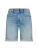Camel Active fleXXXactive® Jeans Shorts aus Baumwollmix in Bleichblau