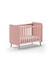 58 aufm Kessel BABYBETT Kamillah 124x96x68 aus MDF in Terra Rosa