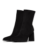 CESARE GASPARI Blockabsatz-Stiefeletten in Black