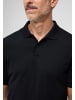 Eterna Poloshirt SLIM FIT in schwarz