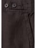 Street One High Waist Wide Leg Hose aus Leinen in Braun