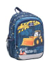 Belmil Kindergartenrucksack "Kiddy Plus Heavy Machine" in Blau - H 33 cm L 23 cm T 13 cm