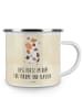 Mr. & Mrs. Panda Becher Kuh mit Spruch in Vintage