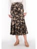 Usha Women Skirt in brown multicolor