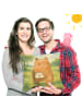 Mr. & Mrs. Panda Kissen Bär Vermissen Design ohne Spruch in Weiß