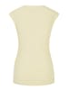 Venice Beach V-Neck Shirt VB Nimah in pale yellow