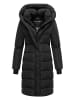 Navahoo Steppmantel Laubzauber 14 in Black