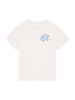 wat? Apparel T-Shirt Swimmingpool chilling in Off White