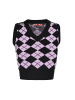 myMo ROCKS Vest in black lilac
