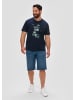 s.Oliver T-Shirt kurzarm in Blau