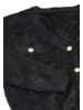 Swirly Damen Strickjacke in Schwarz