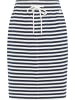 DreiMaster Maritim Damen Rock in Marine Weiss
