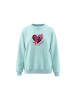 myMo Women Sweatshirt in Aqua