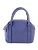 Toscanto Leder Umhängetasche, Citytasche Toscanto Tasche blau ca. 22cm