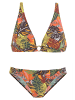 Vivance Triangel-Bikini in braun-bedruckt