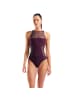 Arena Mesh Panels Schwimmanzug in schwarz
