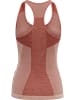 Hummel Hummel Top Hmlclea Yoga Damen Atmungsaktiv Schnelltrocknend Nahtlosen in WITHERED ROSE/ROSE TAN MELANGE