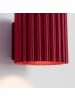 Nice Lamps Wandlampe ZORA 1 red H 10 cm