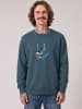 wat? Apparel Sweatshirt Graffiti Astronaut in Petrol