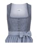 Nübler Midi Dirndl Elsa in Rauchblau