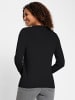 WITT WEIDEN V-Ausschnitt-Pullover in schwarz