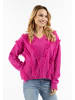 IZIA Damen Strickpullover in Pink
